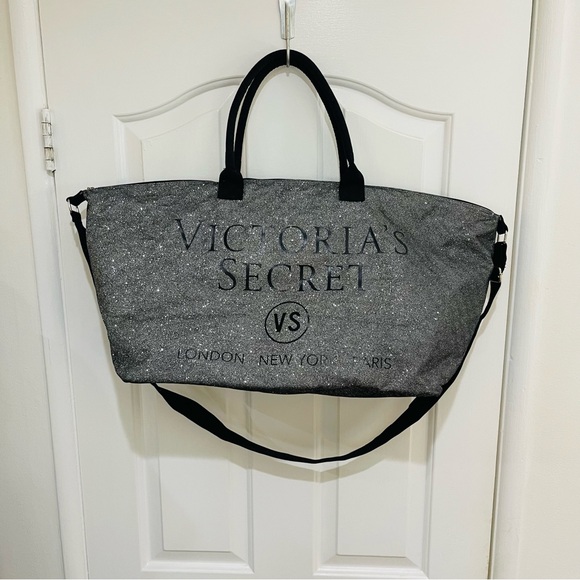 Victoria’s Secret Black Sparkle Tote - Picture 2 of 10